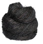 Knitsilk Fil Recyclé en Soie de Sari, Poids Worsted - Noir | Plus de 135 mètres, 100g
