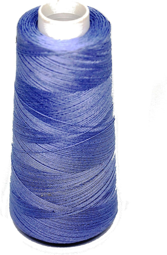 Knitsilk Ultra-Fine Silk Viscose Blend Yarn | 2/60NM | Twilight Blue | 50g Cone | 1400+ Yards
