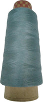 Knitsilk Ultra-Fine Silk Viscose Blend Yarn | 2/60NM | Aqua Blue | 50g Cone | 1400+ Yards