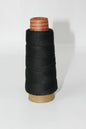 Knitsilk Silk Viscose Blend Yarn Cones – Black | 8 Ply | 160 Yards Per Cone | Pack of 1 | Soft Craft Yarn for Knitting, Crochet, Jewelry & DIY Projects