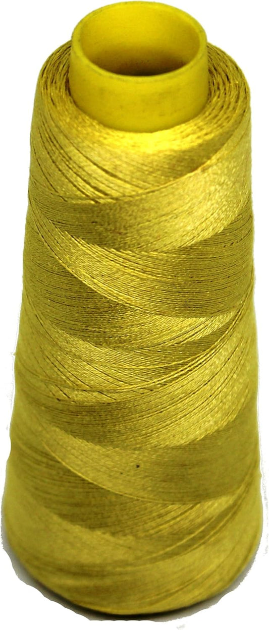 Knitsilk Ultra-Fine Silk Viscose Blend Yarn | 2/60NM | Sunset Yellow | 50g Cone | 1400+ Yards